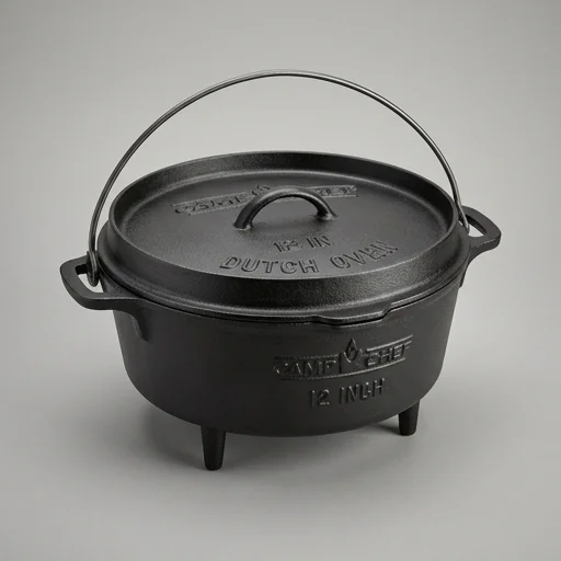 Camp Chef Cast Iron Dutch Oven 12 Inch view 3