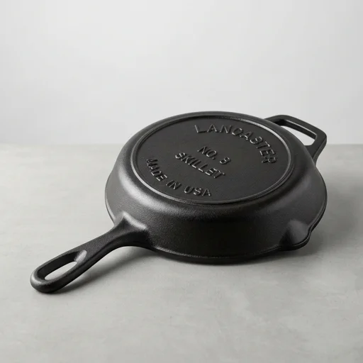 Lancaster Cast Iron Skillet No. 8 view 2