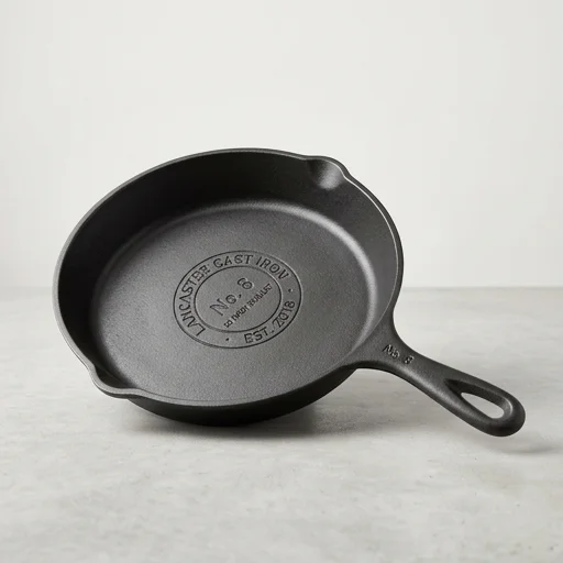 Lancaster Cast Iron Skillet No. 8 view 3