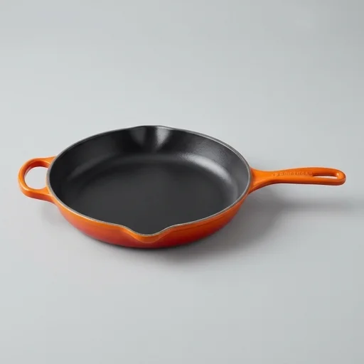Le Creuset Enameled Cast Iron Skillet view 3