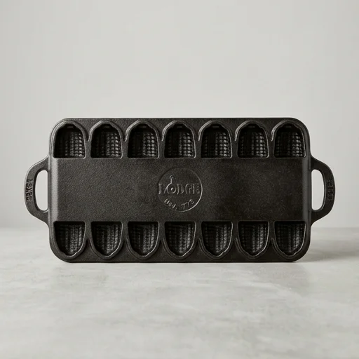 Lodge Cast Iron Cornbread Pan view 3
