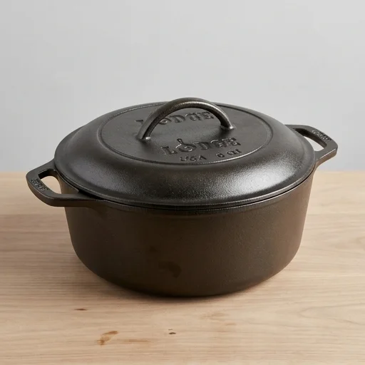 Lodge Cast Iron Dutch Oven 6 Quart view 3