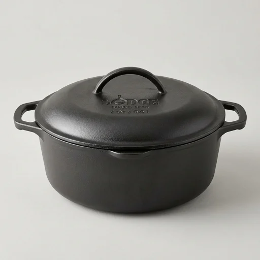 Lodge Cast Iron Dutch Oven, 7 Quart view 2