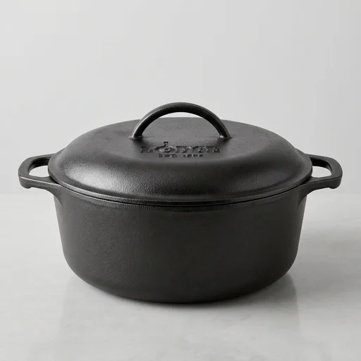 Lodge Cast Iron Dutch Oven, 7 Quart view 3