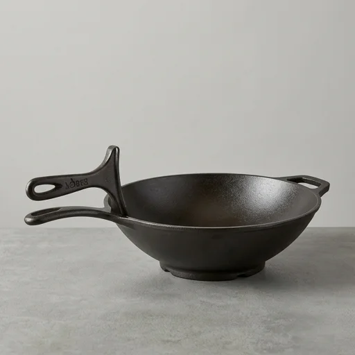 Lodge Cast Iron Wok view 2