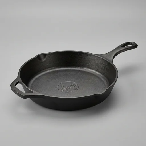 Lodge Chef Collection Cast Iron Skillet, 10 Inch view 2