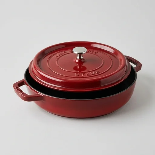 Staub Cast Iron Braiser view 3