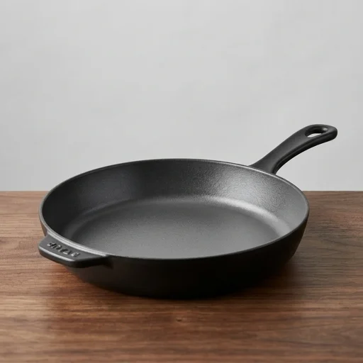 Staub Cast Iron Fry Pan view 2