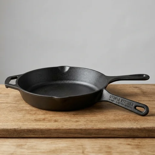Utopia Kitchen Pre-Seasoned Cast Iron Skillet view 3